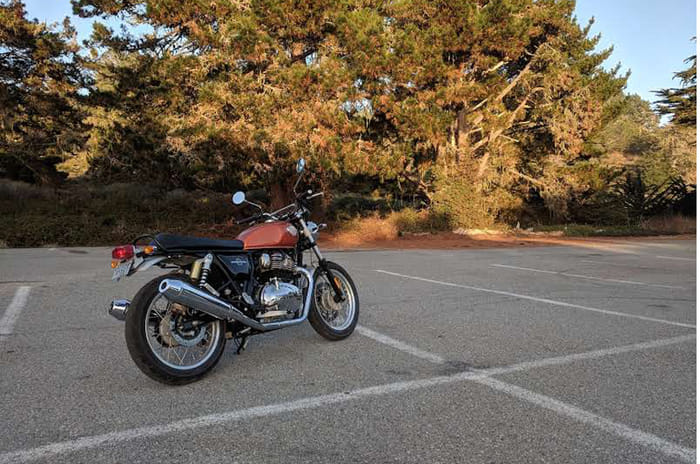 Royal Enfield Interceptor 650 rear